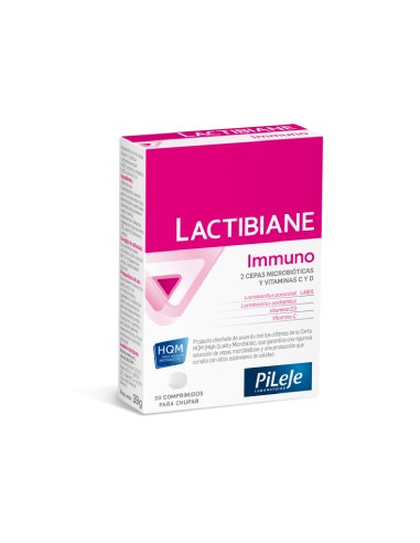 Pileje Lactibiane Immuno 30 comprimidos