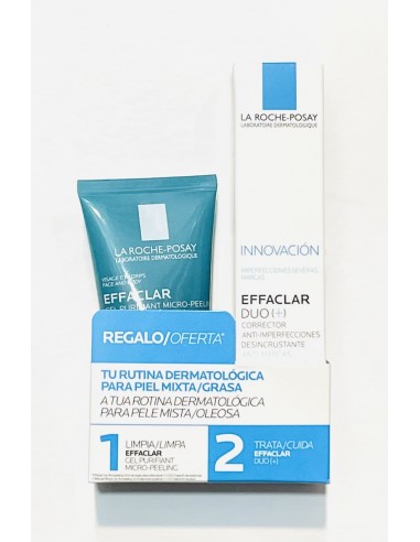 La Roche Posay Effaclar DUO [+] 40ml + Regalo Effaclar Gel Purificante Micro-exfoliante 50 ml