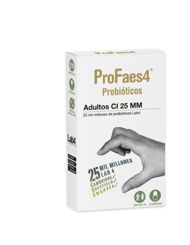 ProFaes4 Probióticos Adultos 25mm 30 cápsulas