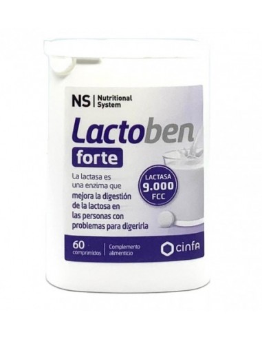 Ns Digest Lactoben Forte 60 comprimidos