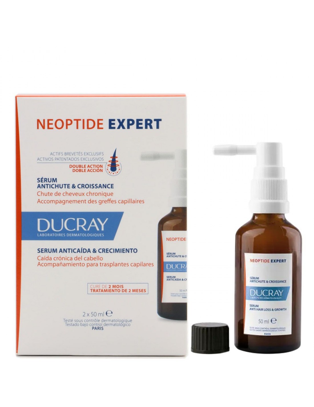Consejo desvanecerse muy agradable Farmacia Fuentelucha | Ducray Neoptide Expert Sérum Anticaída y Crecimiento  2 x 50ml