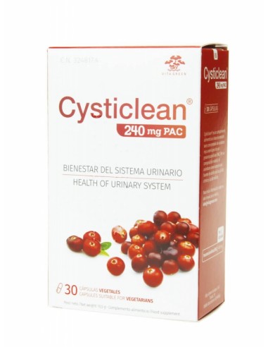 Cysticlean 240 mg PAC 30 Cápsulas