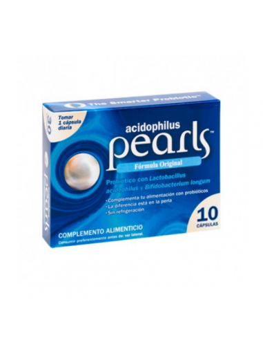 Pearls Acidophilus 10 Cápsulas