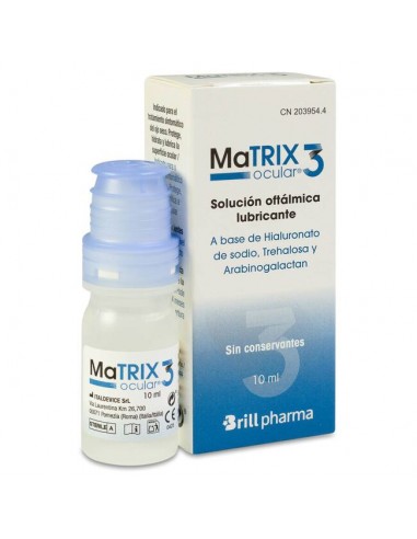 Matrix Ocular 3 Solución Oftálmica Lubricante 10 ml