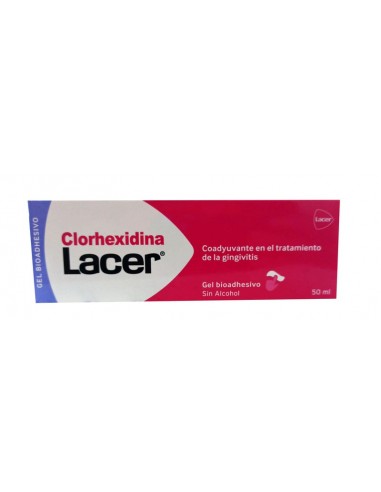 Lacer Gel dental bioadhesivo clorhexidina 50ml