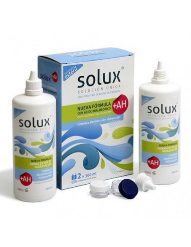 Solux Solución Unica Para Lentillas Duplo 2x360 ml