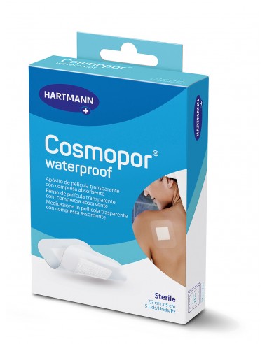Hartmann Cosmopor Waterproof 7.2 cm x 5 cm, 5 apósitos