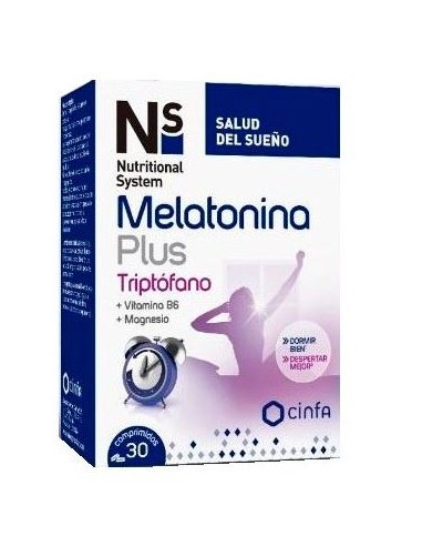 Ns Melatonina Plus Triptófano 30 Comprimidos