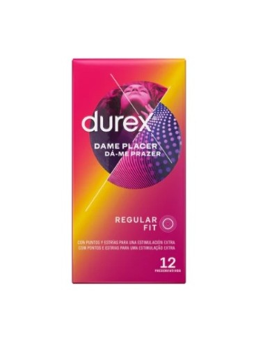 Durex Preservativo Dame Placer 12 unidades