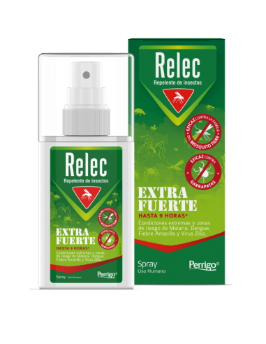 Relec Extra Fuerte Repelente Mosquitos Spray 75 ml