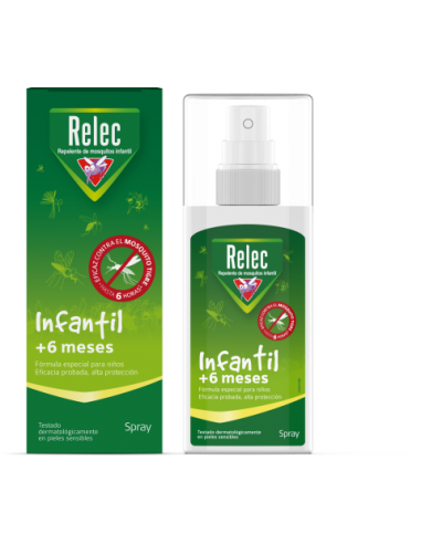 Relec Infantil +6 meses repelente de mosquitos 100ml