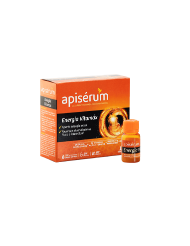 Apiserum Energia Vitamax 18 viales
