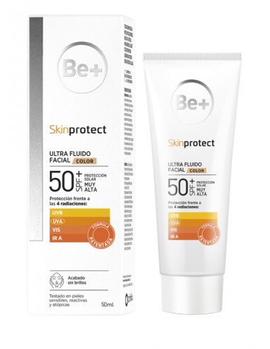 Be+ Skin Protect Ultra Fluido Facial Color SPF 50+ 50 ml