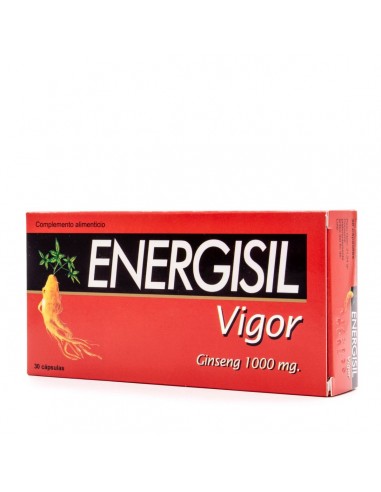 Energisil Vigor Ginseng 1000 mg 30 Cápsulas