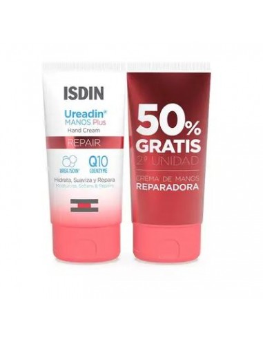 ISDIN Duo Ureadin Plus Crema de Manos Reparadora