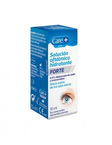 Care+ Solución Oftálmica Hidratante Forte 10 ml
