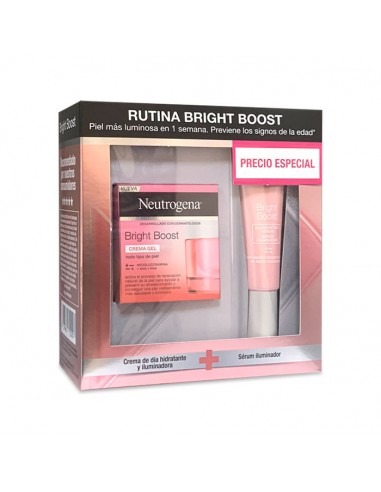 Neutrogena Pack Bright Boost Gel Crema 50 ml + Sérum Iluminador 30 ml