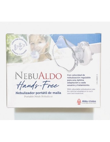 Nebulizador Nebualdo Hands Free portatil de malla