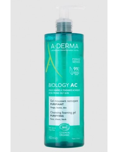 A-Derma Biology AC gel limpiador 400 ml