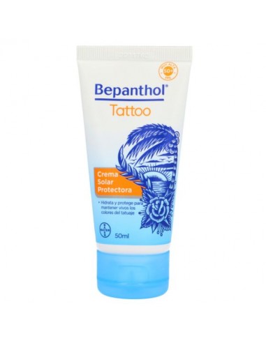 Bepanthol Tattoo Crema Solar Protectora FPS 50+ 50 ml