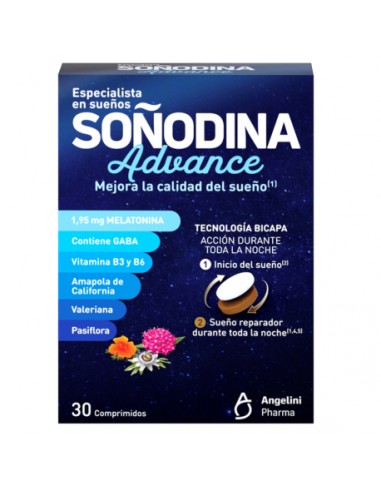 Angelini Soñodina Advance 30 comprimidos Bicapa
