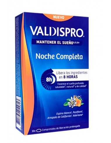 Valdispro Noche Completa 30 Comprimidos