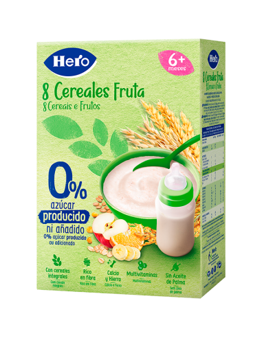 Hero Cereales 8 Cereales Fruta 340 g