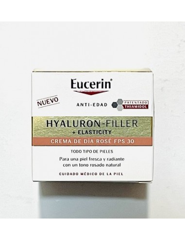 Eucerin Hyaluron Filler + Elasticity Crema Día Rose FPS 30 50 ml