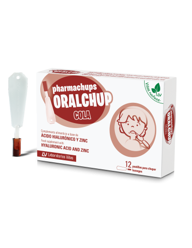 Pharmachups Oralchup 12 Palitos para Chupar Sabor Cola