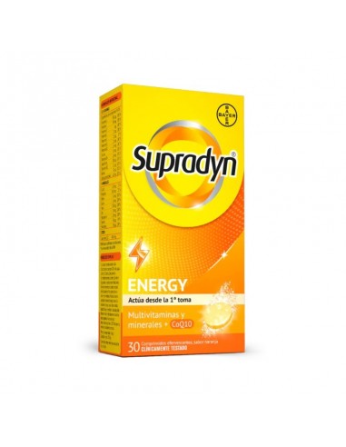 Supradyn Energy 30 comprimidos efervescentes
