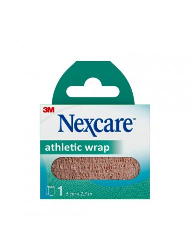 3M Nexcare Athletic Wrap, color piel, 5 cm x 2,3 m