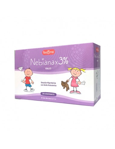 Buona Nebianax 3% 20 Viales Monodosis 5 ml