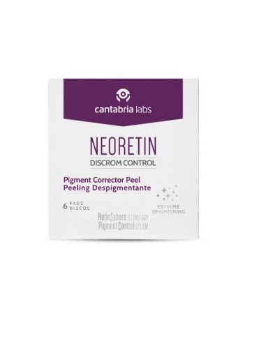 Neoretin Discrom Control Peeling Despigmentante 6 discos