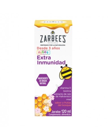 Zarbee's Extra Inmunidad Niños Jarabe 120 ml