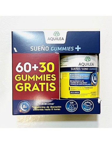 Pack Aquilea Sueño Melatonina 60 + 30 Gominolas Gratis