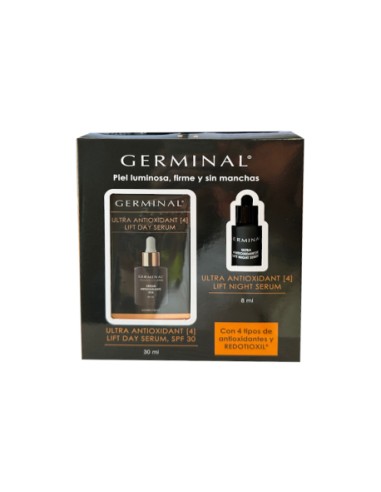 Pack Germinal Ultra Antioxidant 4 Lift Day Sérum 30 ml + Sérum Noche 8 ml