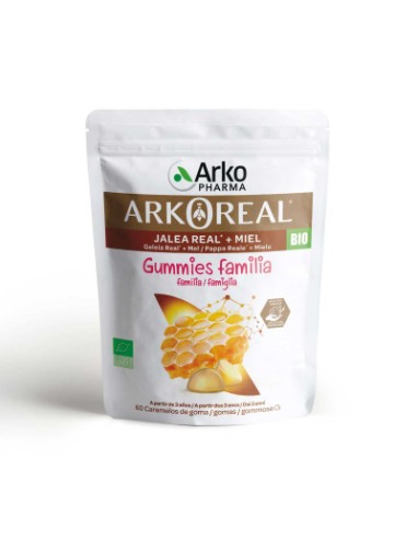 Arkopharma Jalea Real + Miel 60 Gummies