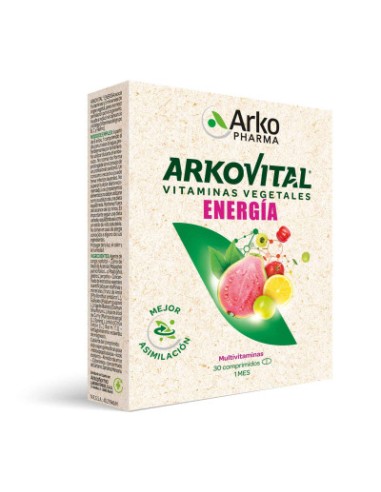 Arkovital Energía 30 Comprimidos