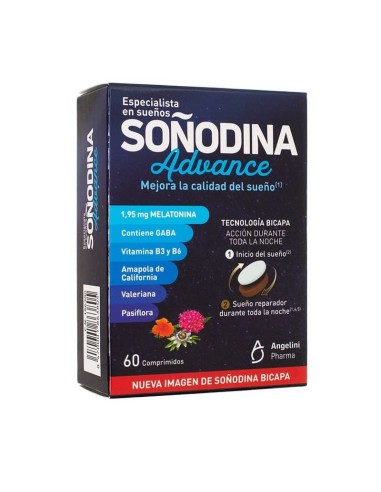 Angelini Soñodina Advance 60 comprimidos Bicapa