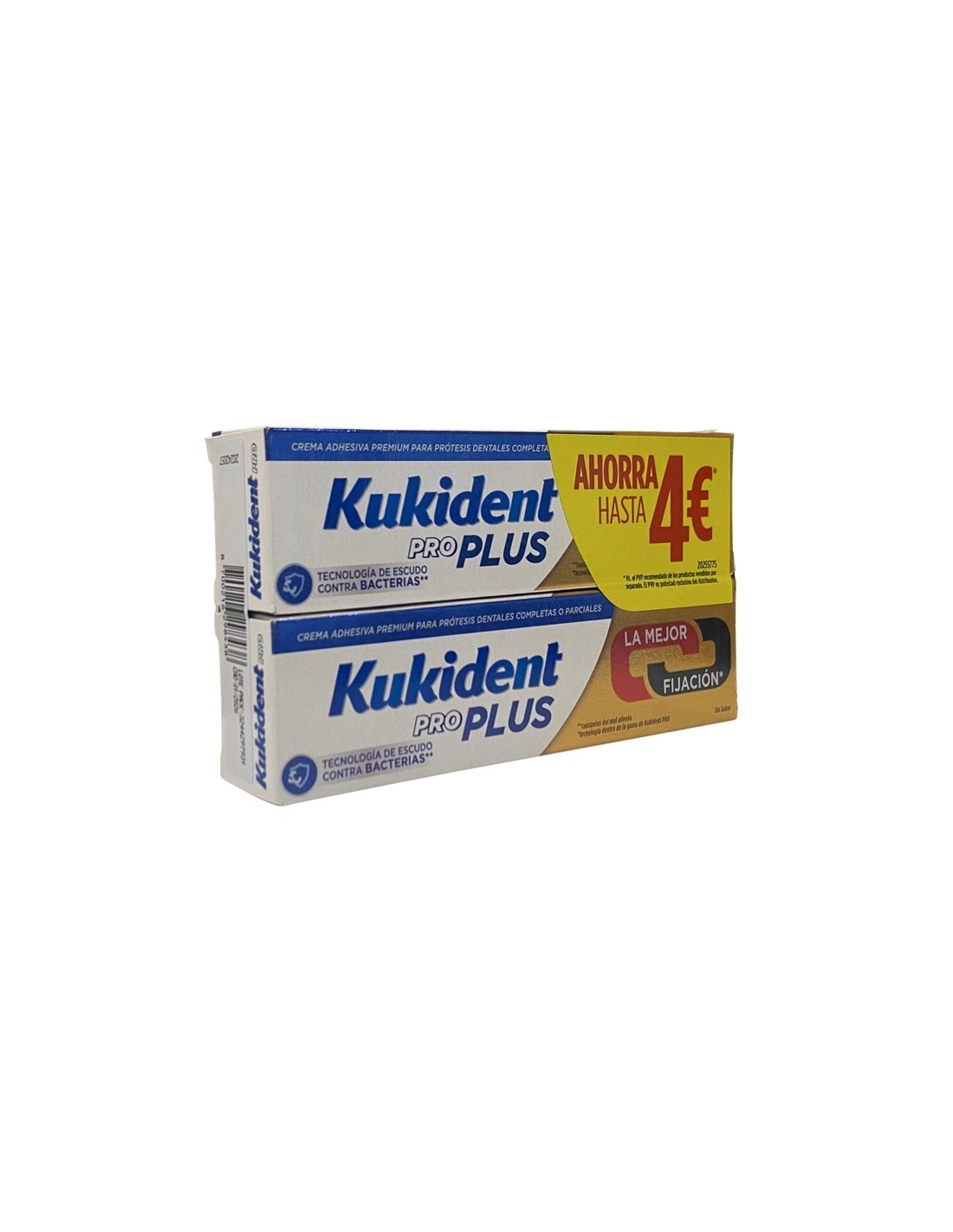 Farmacia Fuentelucha  Kukident Pro Plus Fijación Duplo 2 x 40gr