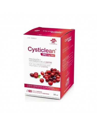 Cysticlean 240 mg 60 capsulas