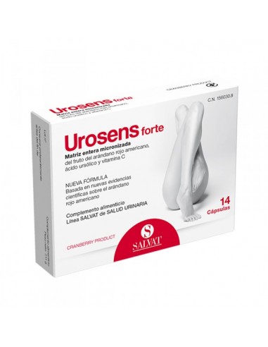 Urosens forte 120 mg 14 capsulas