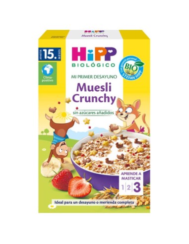 Hipp Muesli Crunchy Bio 200 gr