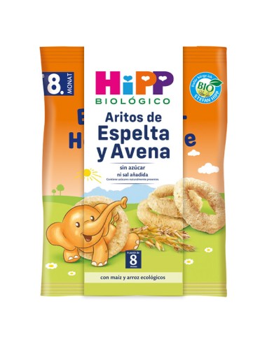 Hipp Aritos de Espelta y Avena 30 gr