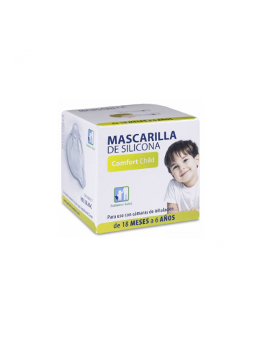 Mascarilla Silicona Pediatrics Salud 18 meses-6 años