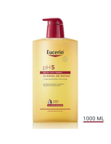 Eucerin Ph5 Oleogel Ducha 1000 ml