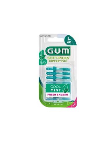 Gum Soft-Picks Comfort Flex Menta Large 40 Uds