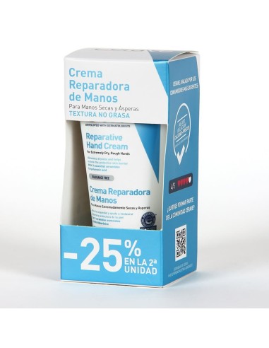 Duplo Cerave Crema Renovadora de Manos 50 ml 2ª Unidad 25 %