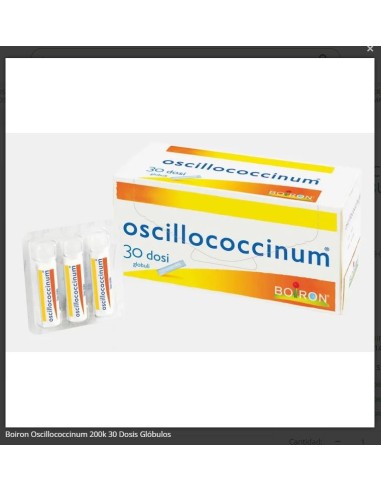 Boiron Oscillococcinum 200K 30 Dosis Globulos