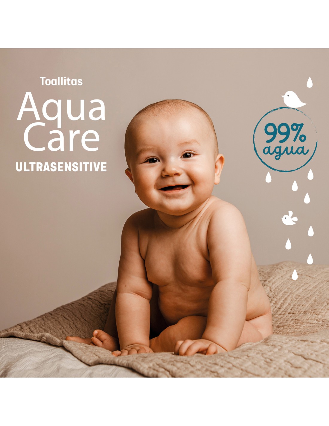 Suavinex Toallitas Aqua Care 60 unidades【ENVIO 24 horas】